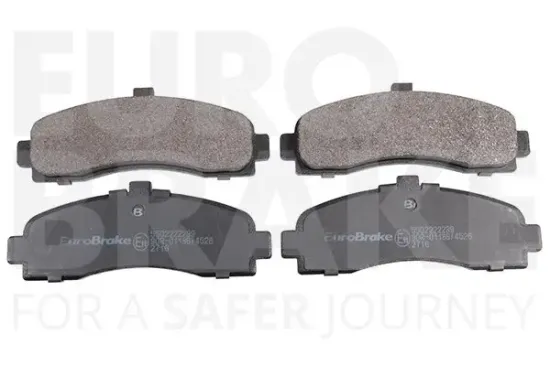 Bremsbelagsatz, Scheibenbremse EUROBRAKE 5502222239 Bild Bremsbelagsatz, Scheibenbremse EUROBRAKE 5502222239