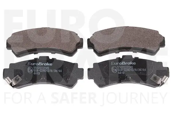 Bremsbelagsatz, Scheibenbremse Hinterachse EUROBRAKE 5502222245