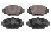 Bremsbelagsatz, Scheibenbremse Hinterachse EUROBRAKE 5502222246