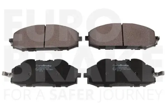 Bremsbelagsatz, Scheibenbremse Vorderachse EUROBRAKE 5502222255 Bild Bremsbelagsatz, Scheibenbremse Vorderachse EUROBRAKE 5502222255