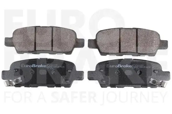 Bremsbelagsatz, Scheibenbremse Hinterachse EUROBRAKE 5502222257 Bild Bremsbelagsatz, Scheibenbremse Hinterachse EUROBRAKE 5502222257