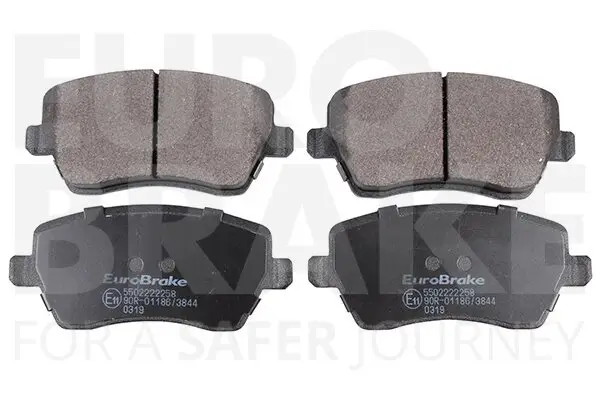 Bremsbelagsatz, Scheibenbremse EUROBRAKE 5502222258