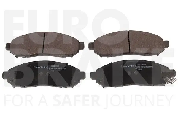 Bremsbelagsatz, Scheibenbremse EUROBRAKE 5502222264