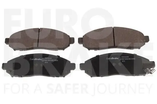 Bremsbelagsatz, Scheibenbremse EUROBRAKE 5502222264 Bild Bremsbelagsatz, Scheibenbremse EUROBRAKE 5502222264