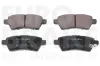 Bremsbelagsatz, Scheibenbremse Hinterachse EUROBRAKE 5502222265