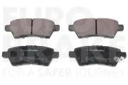 Bremsbelagsatz, Scheibenbremse Hinterachse EUROBRAKE 5502222265