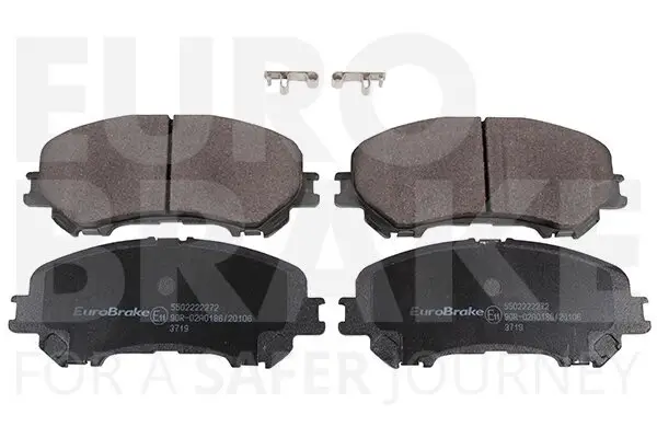 Bremsbelagsatz, Scheibenbremse EUROBRAKE 5502223240