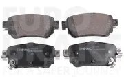 Bremsbelagsatz, Scheibenbremse Hinterachse EUROBRAKE 5502222273
