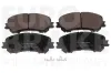 Bremsbelagsatz, Scheibenbremse Vorderachse EUROBRAKE 5502222285