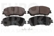 Bremsbelagsatz, Scheibenbremse Vorderachse EUROBRAKE 5502222285