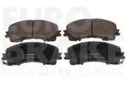 Bremsbelagsatz, Scheibenbremse Vorderachse EUROBRAKE 5502222286