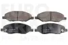 Bremsbelagsatz, Scheibenbremse Vorderachse EUROBRAKE 5502222294