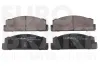 Bremsbelagsatz, Scheibenbremse Hinterachse EUROBRAKE 5502222306