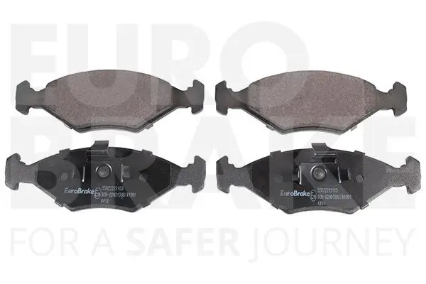 Bremsbelagsatz, Scheibenbremse Vorderachse EUROBRAKE 55022223103