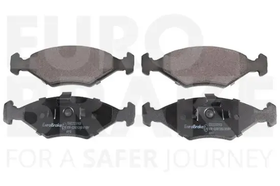 Bremsbelagsatz, Scheibenbremse Vorderachse EUROBRAKE 55022223103 Bild Bremsbelagsatz, Scheibenbremse Vorderachse EUROBRAKE 55022223103
