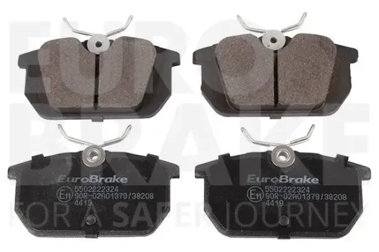 Bremsbelagsatz, Scheibenbremse EUROBRAKE 5502222324 Bild Bremsbelagsatz, Scheibenbremse EUROBRAKE 5502222324