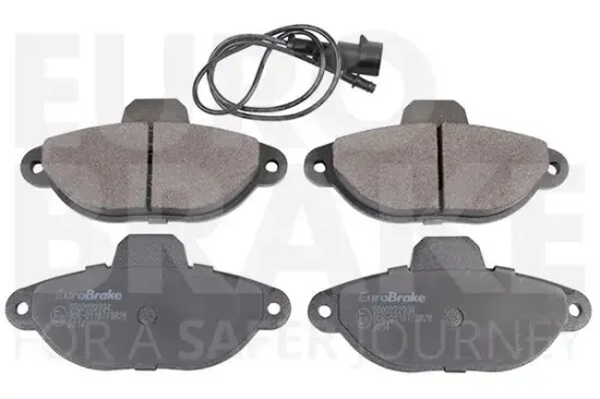 Bremsbelagsatz, Scheibenbremse EUROBRAKE 5502222334 Bild Bremsbelagsatz, Scheibenbremse EUROBRAKE 5502222334