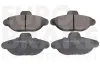 Bremsbelagsatz, Scheibenbremse Vorderachse EUROBRAKE 5502222335