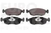 Bremsbelagsatz, Scheibenbremse Vorderachse EUROBRAKE 5502222362