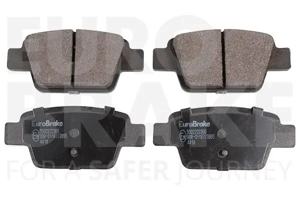 Bremsbelagsatz, Scheibenbremse EUROBRAKE 5502222366