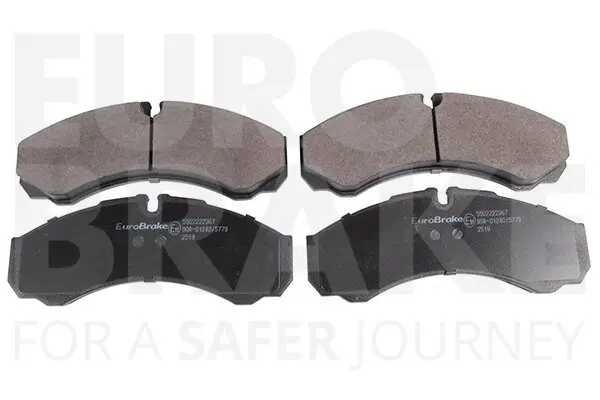 Bremsbelagsatz, Scheibenbremse Vorderachse EUROBRAKE 5502222367