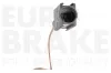 Bremsbelagsatz, Scheibenbremse Vorderachse EUROBRAKE 5502222369 Bild Bremsbelagsatz, Scheibenbremse Vorderachse EUROBRAKE 5502222369