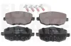 Bremsbelagsatz, Scheibenbremse EUROBRAKE 5502223332 Bild Bremsbelagsatz, Scheibenbremse EUROBRAKE 5502223332