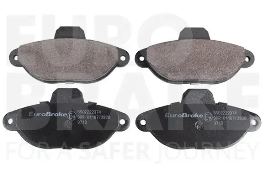 Bremsbelagsatz, Scheibenbremse EUROBRAKE 5502222374 Bild Bremsbelagsatz, Scheibenbremse EUROBRAKE 5502222374