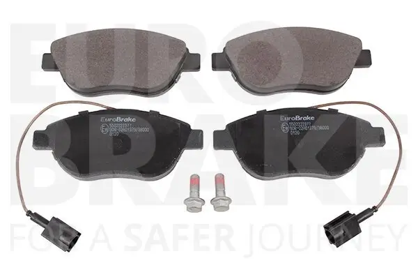 Bremsbelagsatz, Scheibenbremse EUROBRAKE 5502222377