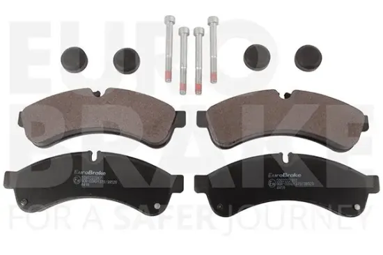 Bremsbelagsatz, Scheibenbremse EUROBRAKE 5502222387 Bild Bremsbelagsatz, Scheibenbremse EUROBRAKE 5502222387