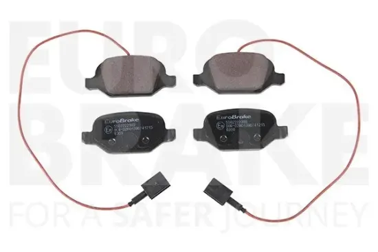 Bremsbelagsatz, Scheibenbremse EUROBRAKE 5502222393 Bild Bremsbelagsatz, Scheibenbremse EUROBRAKE 5502222393