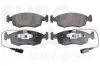 Bremsbelagsatz, Scheibenbremse Vorderachse EUROBRAKE 5502222394
