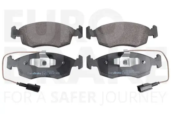 Bremsbelagsatz, Scheibenbremse Vorderachse EUROBRAKE 5502222394 Bild Bremsbelagsatz, Scheibenbremse Vorderachse EUROBRAKE 5502222394