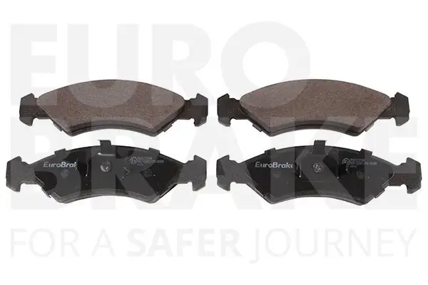 Bremsbelagsatz, Scheibenbremse Vorderachse EUROBRAKE 5502222504