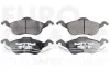 Bremsbelagsatz, Scheibenbremse Vorderachse EUROBRAKE 5502222551