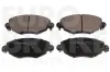 Bremsbelagsatz, Scheibenbremse Vorderachse EUROBRAKE 5502222553