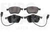 Bremsbelagsatz, Scheibenbremse Vorderachse EUROBRAKE 5502222555