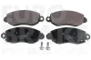 Bremsbelagsatz, Scheibenbremse Vorderachse EUROBRAKE 5502222559