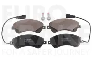 Bremsbelagsatz, Scheibenbremse Vorderachse EUROBRAKE 5502222564