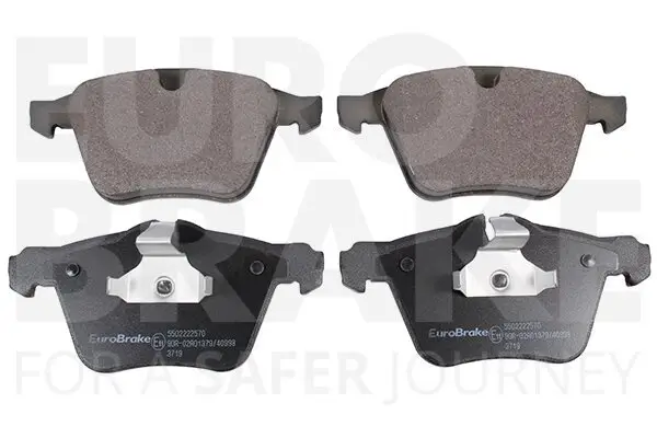 Bremsbelagsatz, Scheibenbremse EUROBRAKE 5502222570