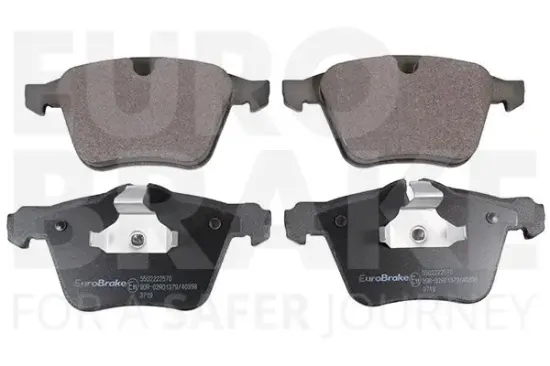 Bremsbelagsatz, Scheibenbremse EUROBRAKE 5502222570 Bild Bremsbelagsatz, Scheibenbremse EUROBRAKE 5502222570