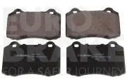 Bremsbelagsatz, Scheibenbremse Vorderachse EUROBRAKE 5502223410