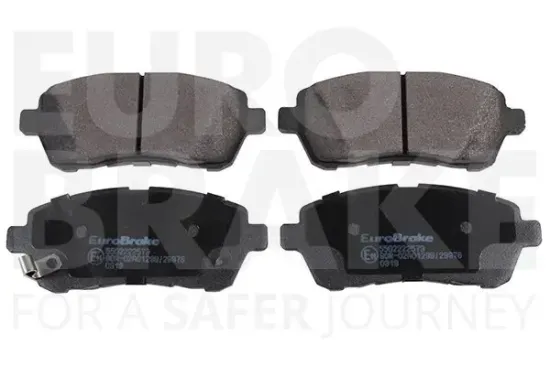 Bremsbelagsatz, Scheibenbremse Vorderachse EUROBRAKE 5502222573 Bild Bremsbelagsatz, Scheibenbremse Vorderachse EUROBRAKE 5502222573