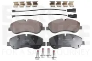 Bremsbelagsatz, Scheibenbremse EUROBRAKE 5502222576