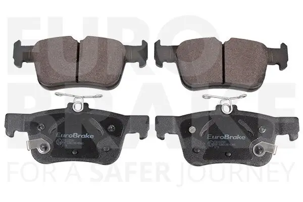 Bremsbelagsatz, Scheibenbremse Hinterachse EUROBRAKE 5502222581