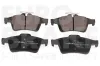 Bremsbelagsatz, Scheibenbremse Hinterachse EUROBRAKE 5502222584