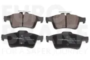 Bremsbelagsatz, Scheibenbremse Hinterachse EUROBRAKE 5502222584