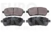Bremsbelagsatz, Scheibenbremse Vorderachse EUROBRAKE 5502222589