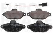 Bremsbelagsatz, Scheibenbremse Vorderachse EUROBRAKE 5502222590