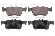 Bremsbelagsatz, Scheibenbremse Hinterachse EUROBRAKE 5502222591
